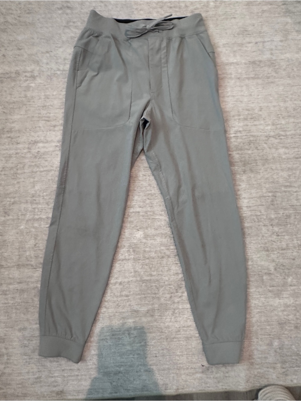 lululemon athletica Men's Slate Gray Jogger Pants